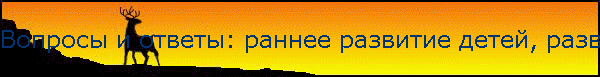 Вопросы и ответы: раннее развитие детей, развивающие пособия, игры, игрушки для ребенка по системе методик интеллектуально...
